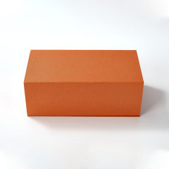 FANXI Custom orange suede leatherette pap outer box