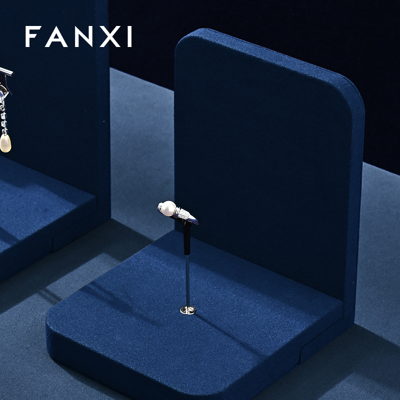 FANXI Luxury Multi-color metal Jewelry display set
