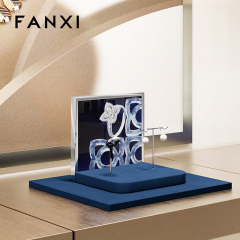 FANXI Luxury Multi-color metal Jewelry display set