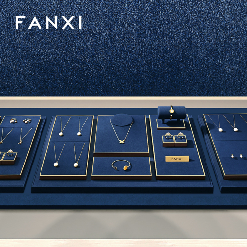 FANXI Factory Multi-coloroption metal Jewelry display stand