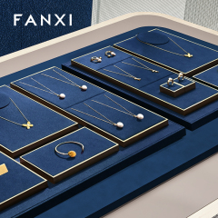 FANXI Factory Multi-coloroption metal Jewelry display stand