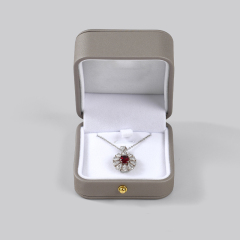 FANXI New arrival Velvet grey Jewelry box