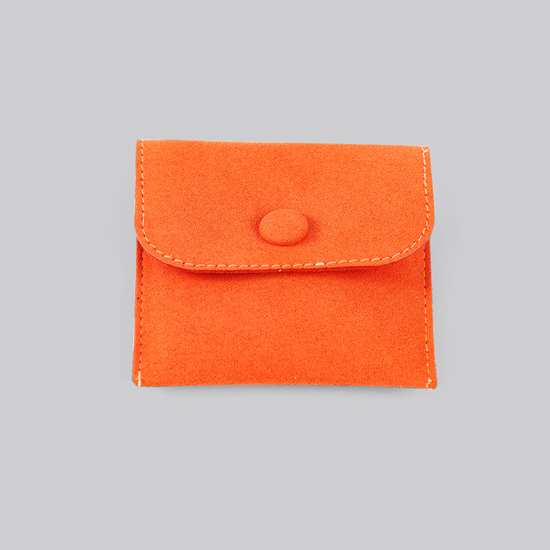 FANXI Luxury paper ribbon orange Jewelry bag