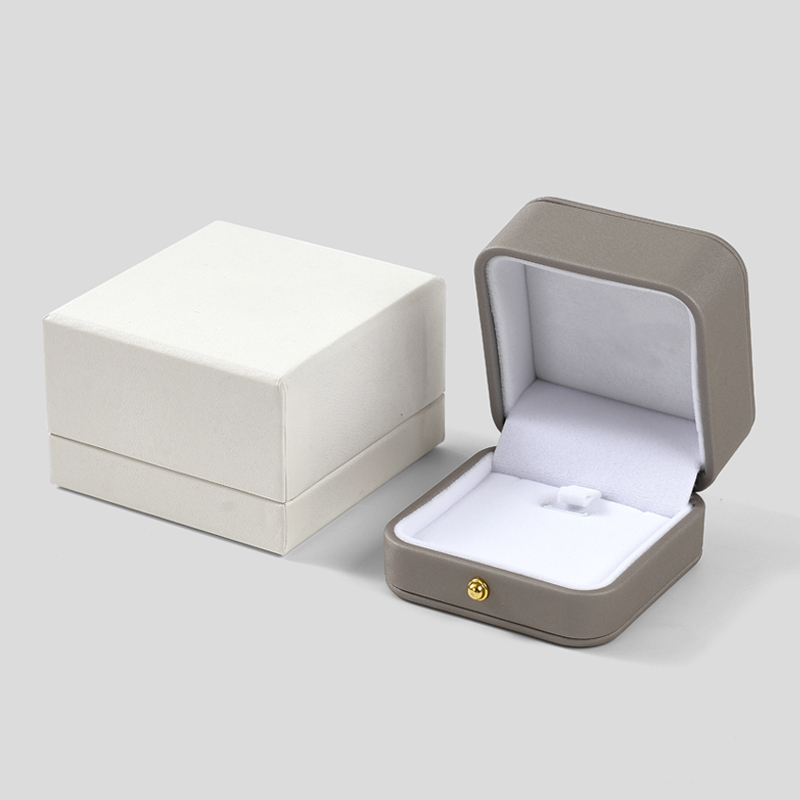 FANXI New arrival Velvet grey Jewelry box