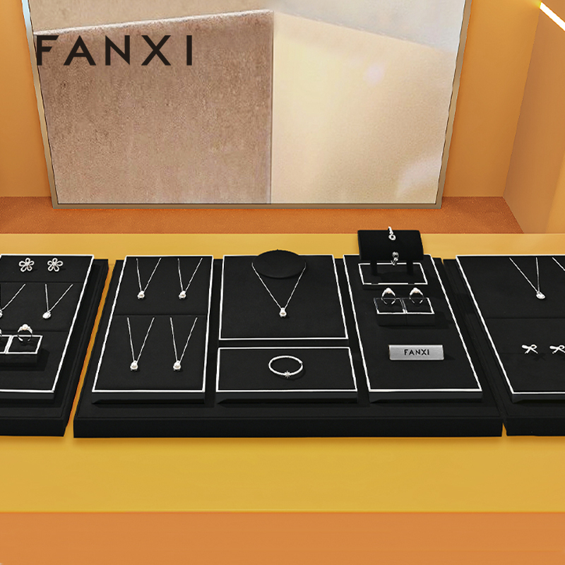 FANXI New arrival metal Jewelrydisplay set series