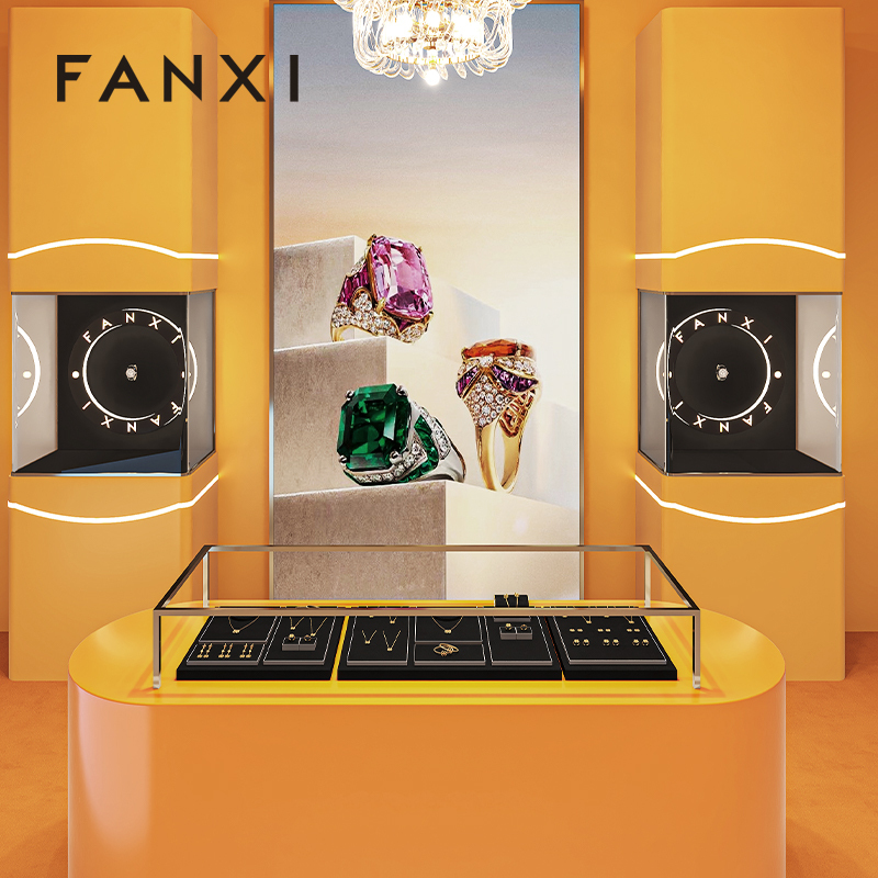 FANXI New arrival metal Jewelrydisplay set series