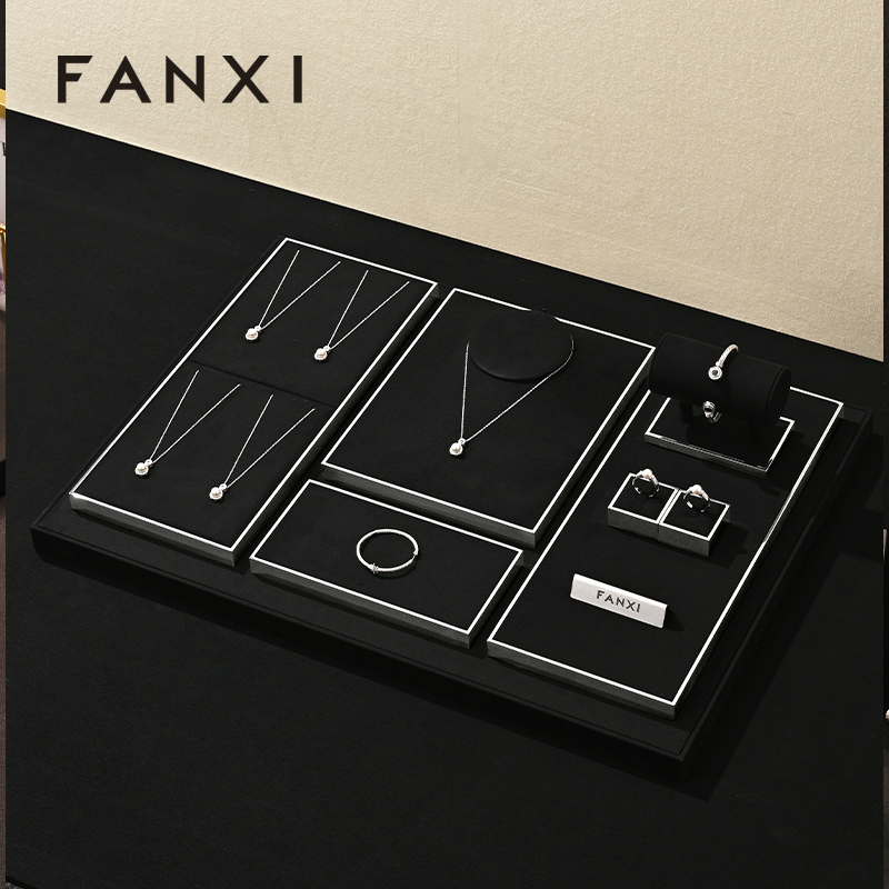 FANXI New arrival metal Jewelrydisplay set series