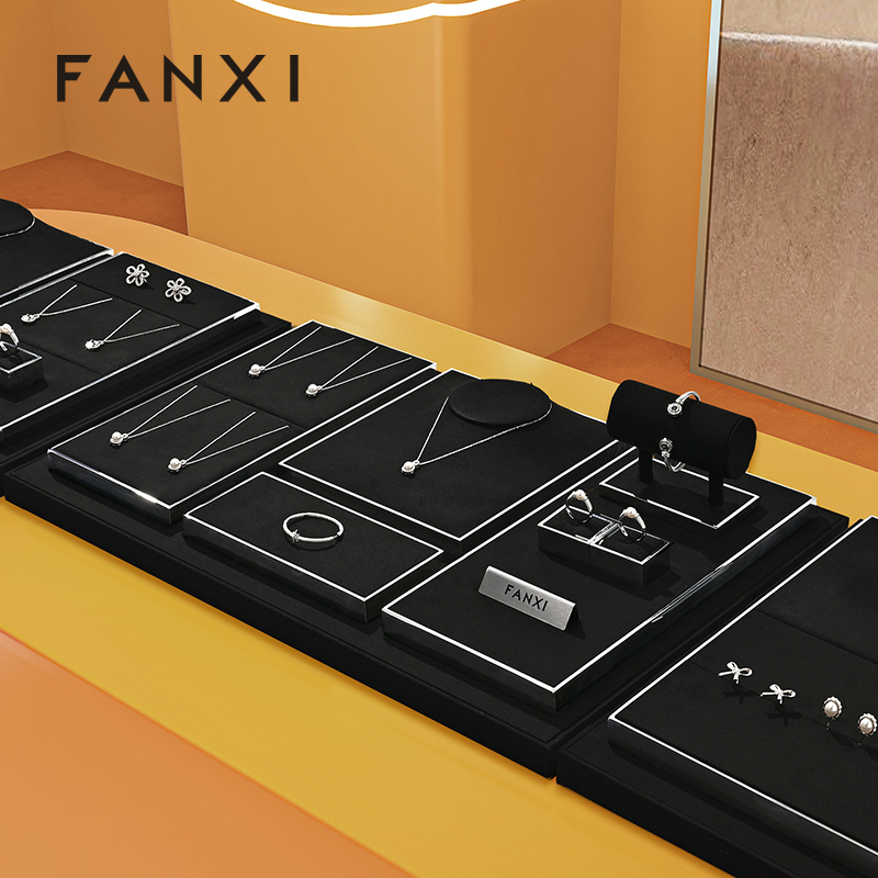 FANXI New arrival metal Jewelrydisplay set series