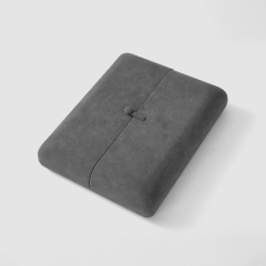 FANXI Hot sale Grayish green Microfiber Jewelry box