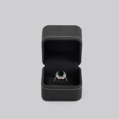 FANXI Fashion Material Dark grey Jewelry box