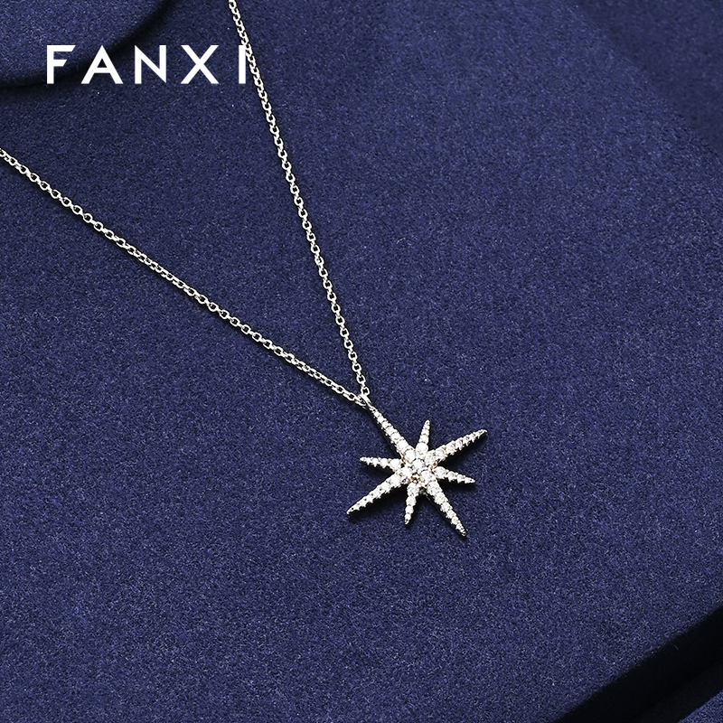 FANXI New arrival Blue Metal Jewelry combination set