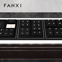 FANXI Factory Microfiber Black Jewelry combination set