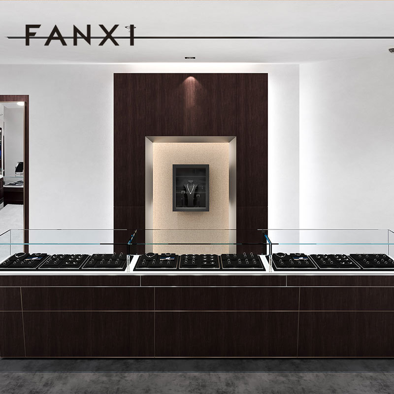 FANXI Factory Microfiber Black Jewelry combination set