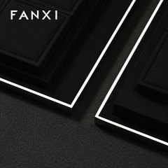 FANXI Factory Microfiber Black Jewelry combination set
