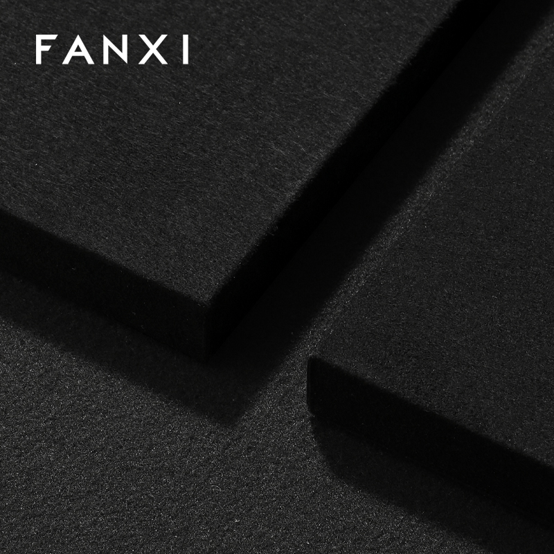 FANXI New arrival Black metal Jewelry display set