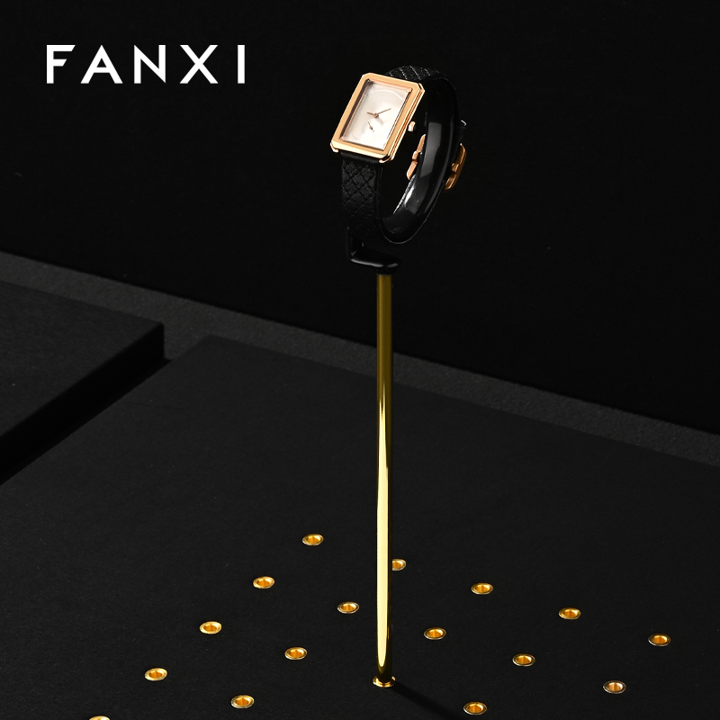 FANXI New arrival Black metal Jewelry display set