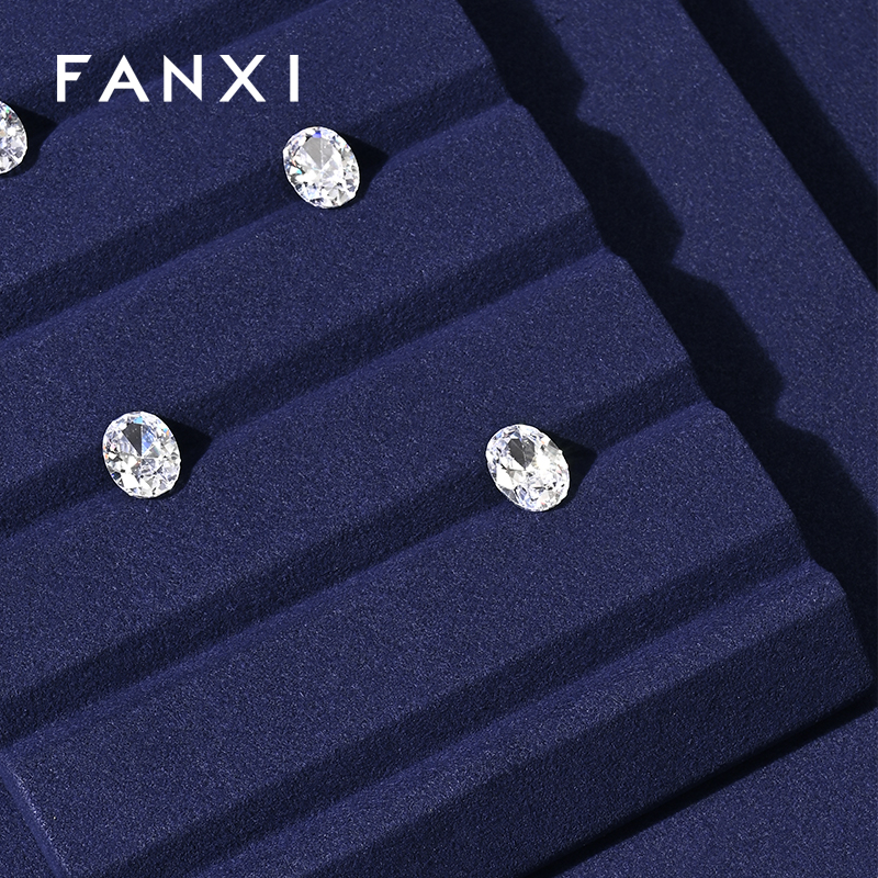 FANXI Wholesale Coffee Microfiber Jewelry display set
