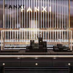 FANXI New arrival Microfiber and metal Jewelry display set series