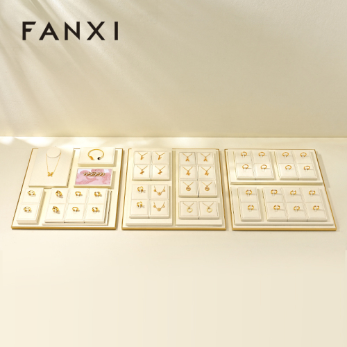 FANXI Hot sale Microfiber rice metal Jewelry set