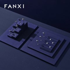 FANXI Wholesale Coffee Microfiber Jewelry display set