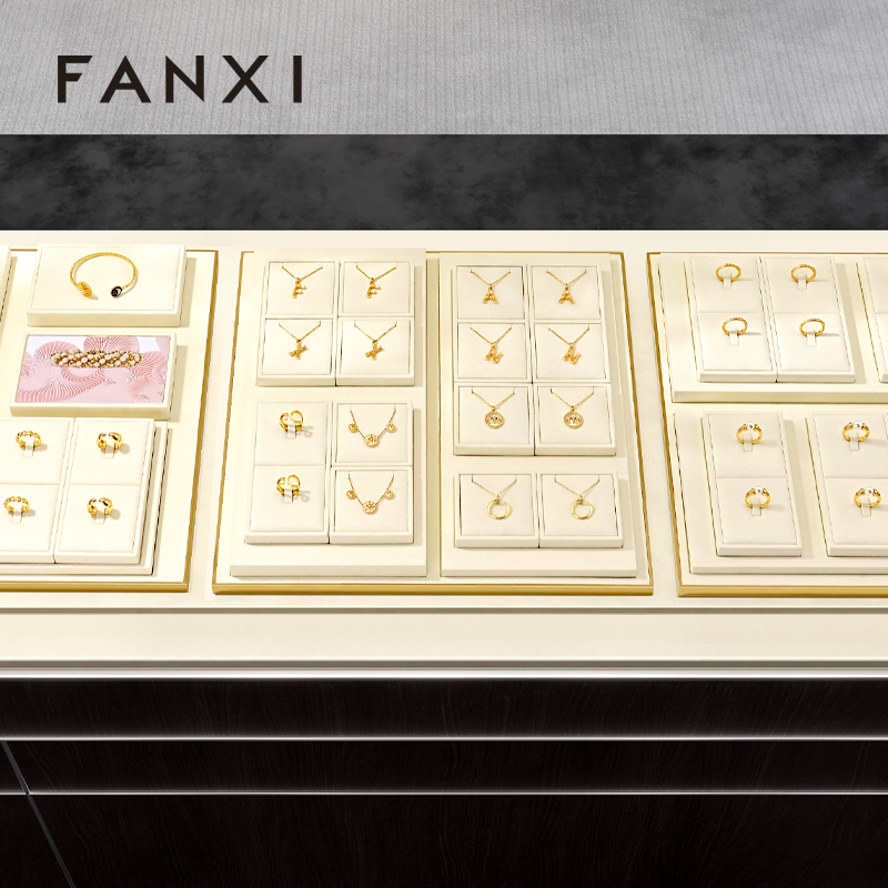 FANXI Hot sale Microfiber rice metal Jewelry set