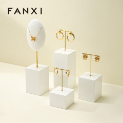 FANXI High quality White MDF painting Jewelry display