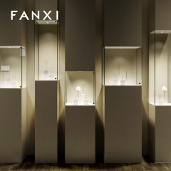FANXI High quality White MDF painting Jewelry display