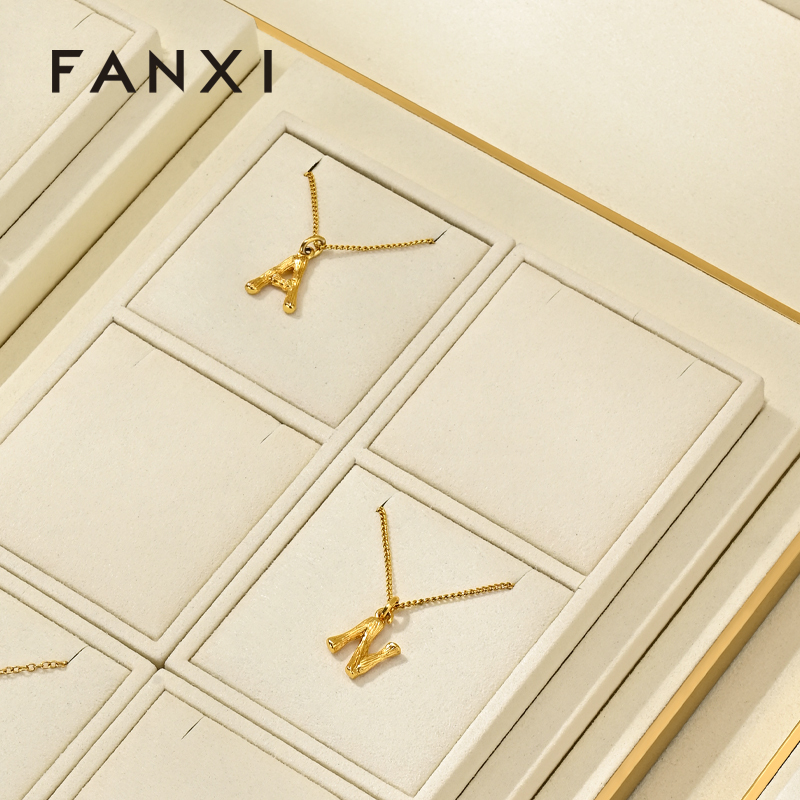 FANXI Hot sale Microfiber rice metal Jewelry set