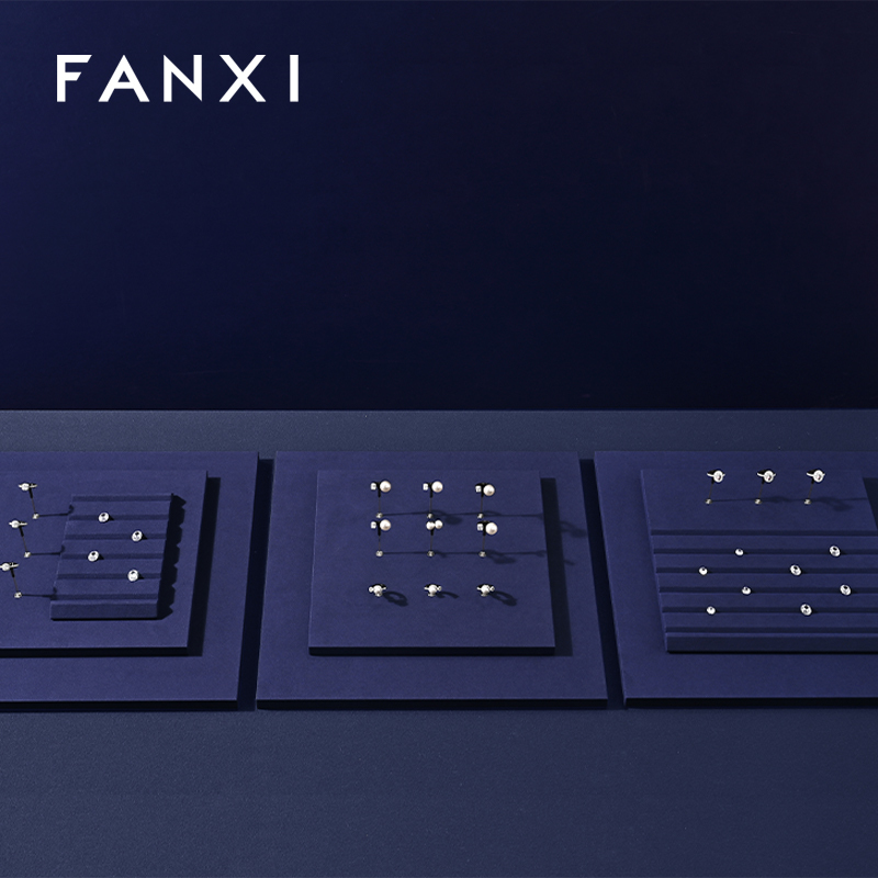 FANXI Wholesale Coffee Microfiber Jewelry display set