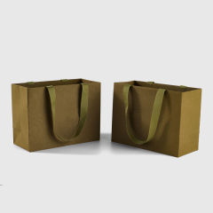 FANXI Custom Green Silk Jewelry bag