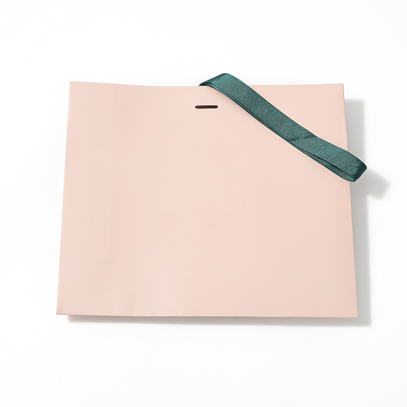 FANXI Custom art paper fesh-colored Jewelry Bag