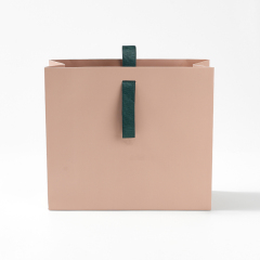 FANXI Custom art paper fesh-colored Jewelry Bag