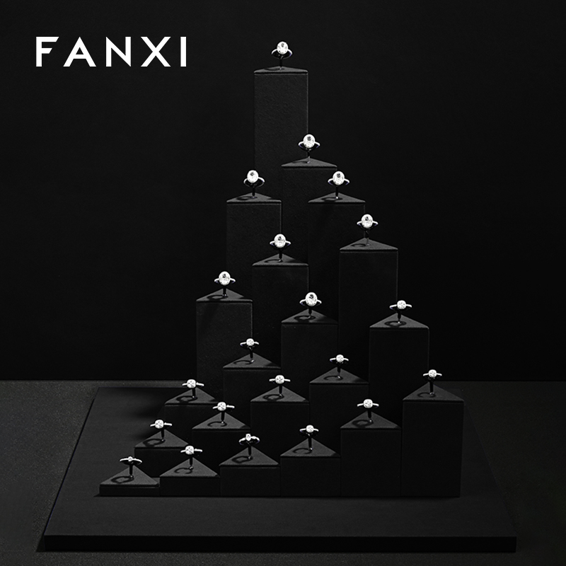 FANXI Custom metal Multi-coloroption Ring holder