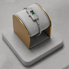 FANXI High end Gray Microfiber jewellery display set