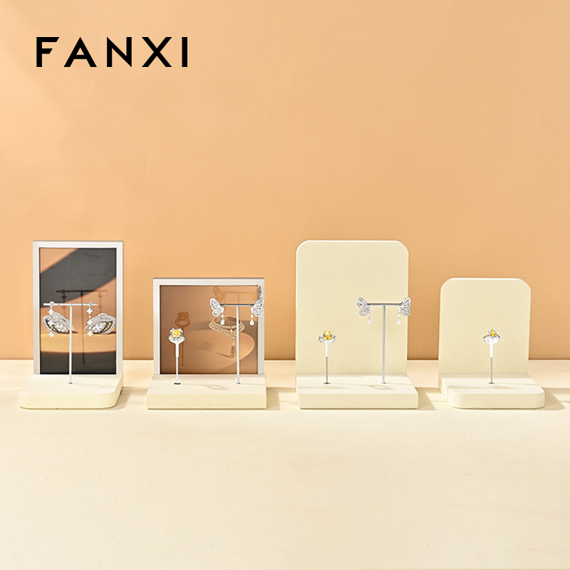 FANXI Hot sale Multi-coloroption metal Jewelry display