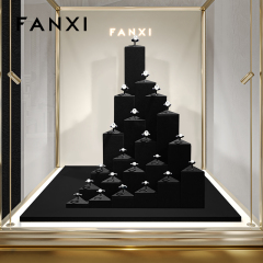 FANXI Custom metal Multi-coloroption Ring holder
