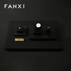 FANXI Factory Multi-color optiona Microfiber Jewelry Display