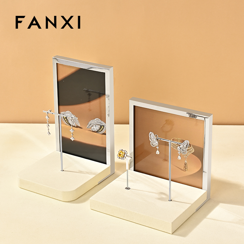 FANXI Hot sale Multi-coloroption metal Jewelry display