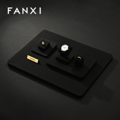 FANXI Factory Multi-color optiona Microfiber Jewelry Display
