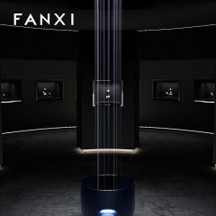 FANXI Luxury Black Metal Watch Combination Set Series