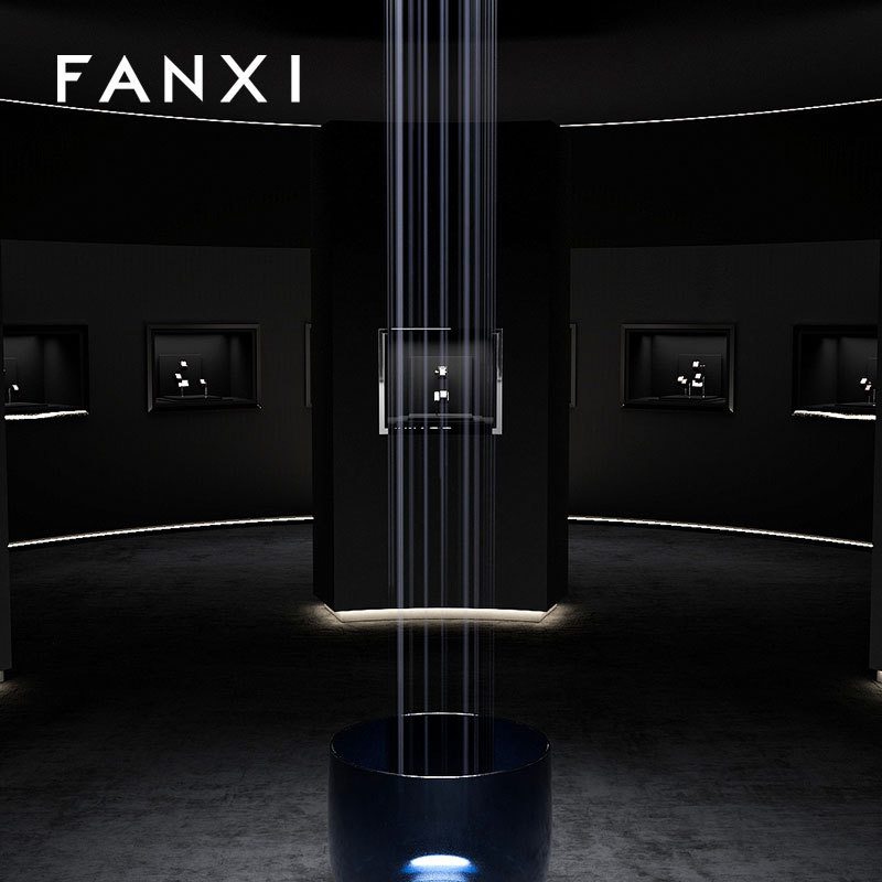 FANXI Luxury Black Metal Watch Combination Set Series