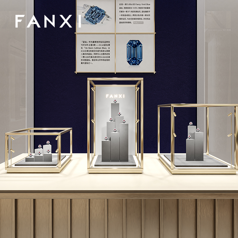 FANXI High quality Grey Metal Ring holder