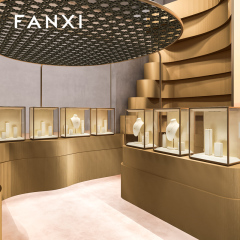 FANXI Wholesale Beige Baking paint Jewelry display set