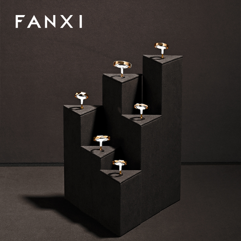 FANXI New arrival coffee metal ring display