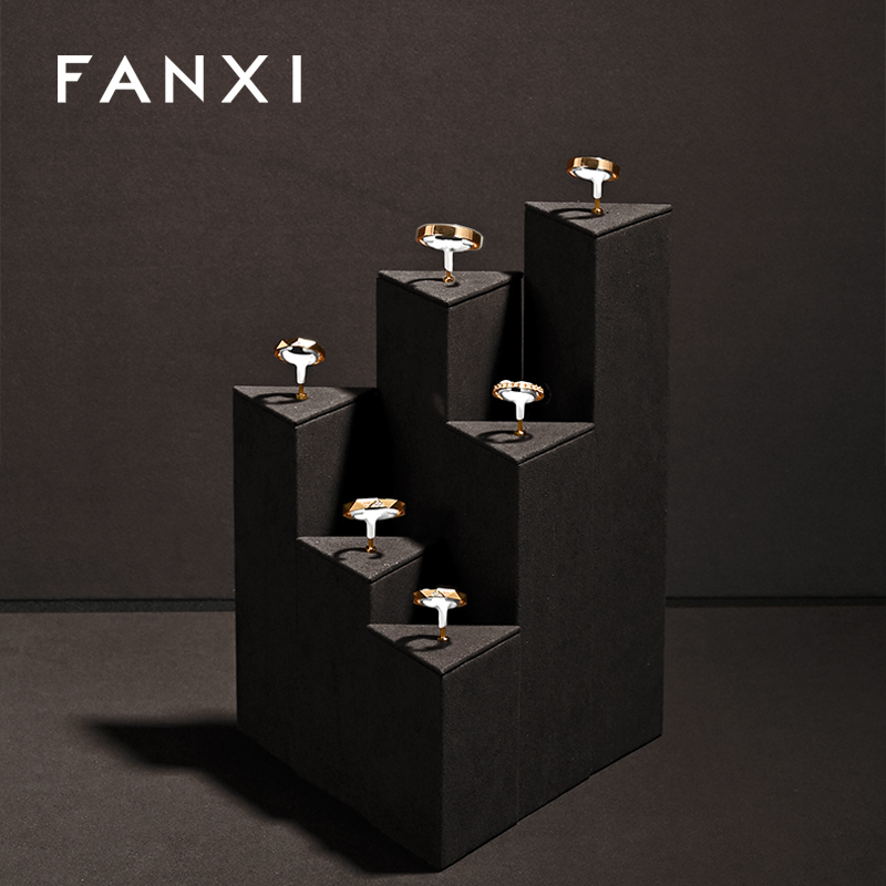 FANXI New arrival coffee metal ring display