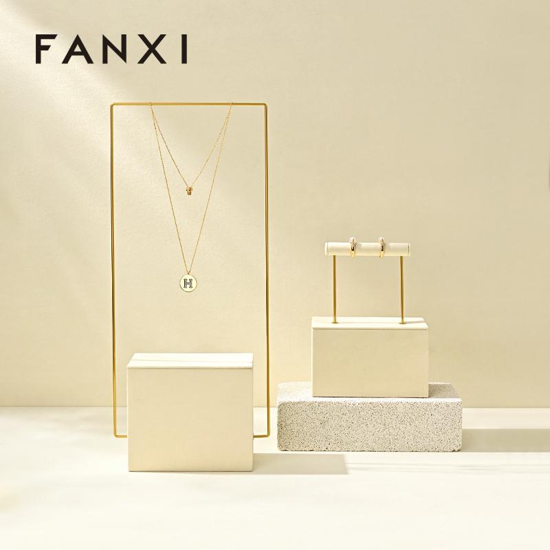 FANXI Wholesale Microfiber rice Jewelry Display