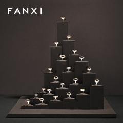 FANXI New arrival coffee metal ring display