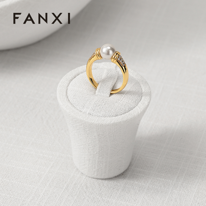 FANXI Wholesale Original color Linen Jewelry Combination Set