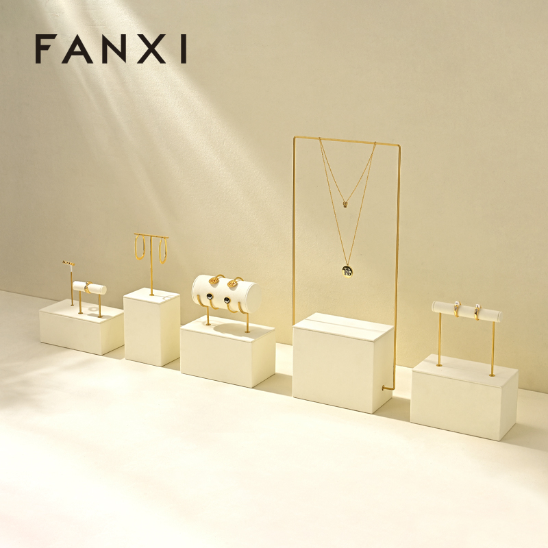 FANXI Wholesale Microfiber rice Jewelry Display