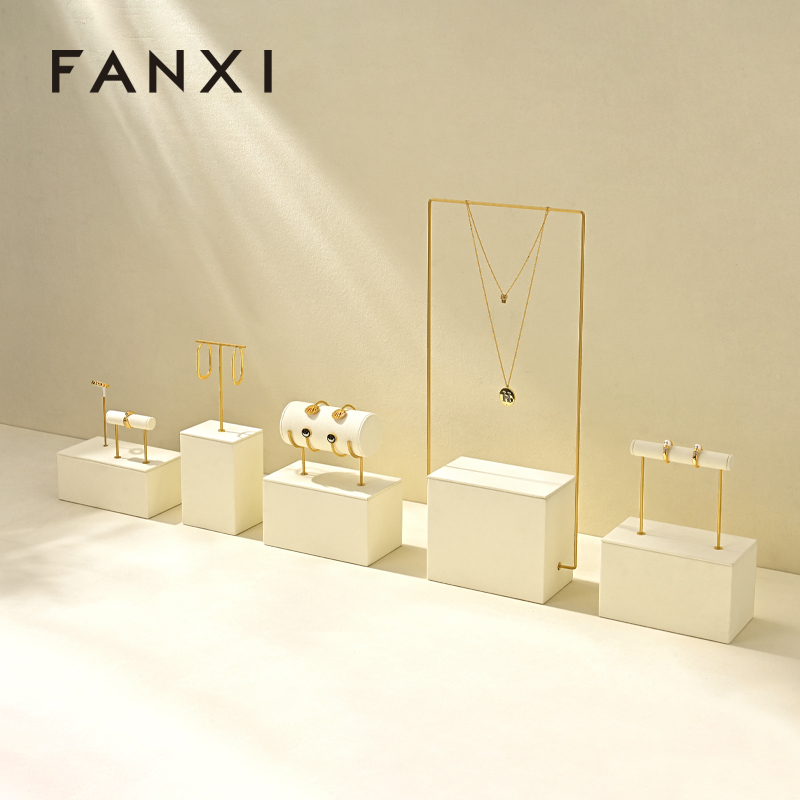 FANXI Wholesale Microfiber rice Jewelry Display
